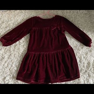Carter’ Special Occasions Velvet Dress